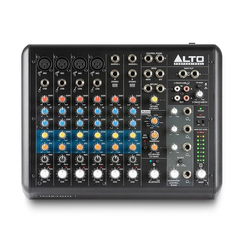 alto-professional-truemix-800fx-8-channel-analog-mixer-with-multi-fx Alto Professional TrueMix 800FX 8-channel Analog Mixer with Multi-FX