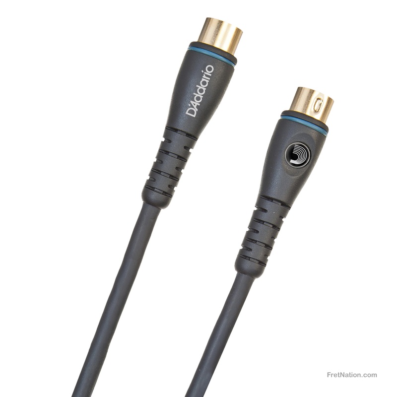 d-addario-custom-series-midi-cable-10-foot-05-pin-pw-md-10 D'Addario Custom Series MIDI Cable 10-Foot 05-pin - PW-MD-10