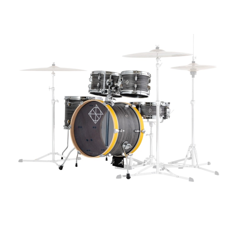 dixon-jet-set-plus-5-pc-drum-kit-ebony Dixon Jet Set Plus 5 Pc Drum Kit - Ebony
