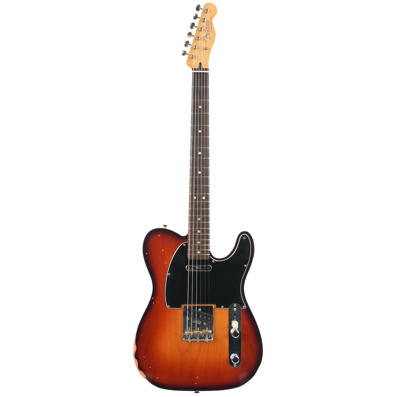 fender-jason-isbell-custom-telecaster-3-color-chocolate-burst-2023 Fender Jason Isbell Custom Telecaster 3 Color Chocolate Burst 2023
