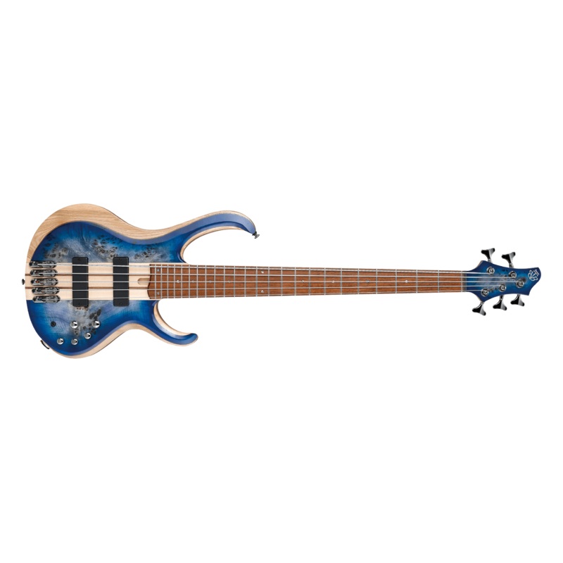 ibanez-btb845-5-string-bass-guitar-cerulean-blue-burst-low-gloss Ibanez BTB845 5-String Bass Guitar - Cerulean Blue Burst Low Gloss