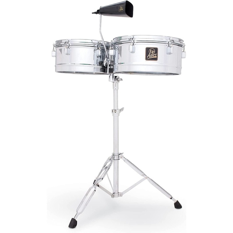 latin-percussion-lpa256-aspire-series-13-14-timbale-set-with-cowbell Latin Percussion LPA256 Aspire Series 13" & 14" Timbale Set with Cowbell