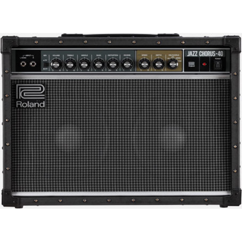 roland-jc-40-jazz-chorus-40w-2x10-combo-amp-black Roland JC-40 Jazz Chorus 40W 2x10 Combo Amp - Black