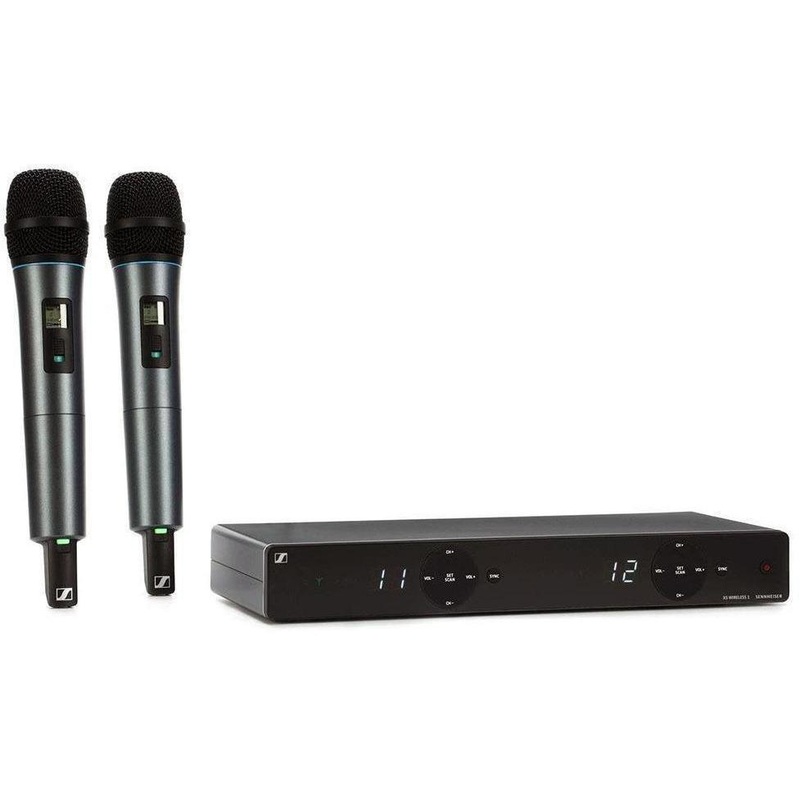 sennheiser-xsw-1-825-dual-a-xs-wireless-handheld-vocal-microphone-set Sennheiser XSW 1-825 DUAL-A XS Wireless Handheld Vocal Microphone Set