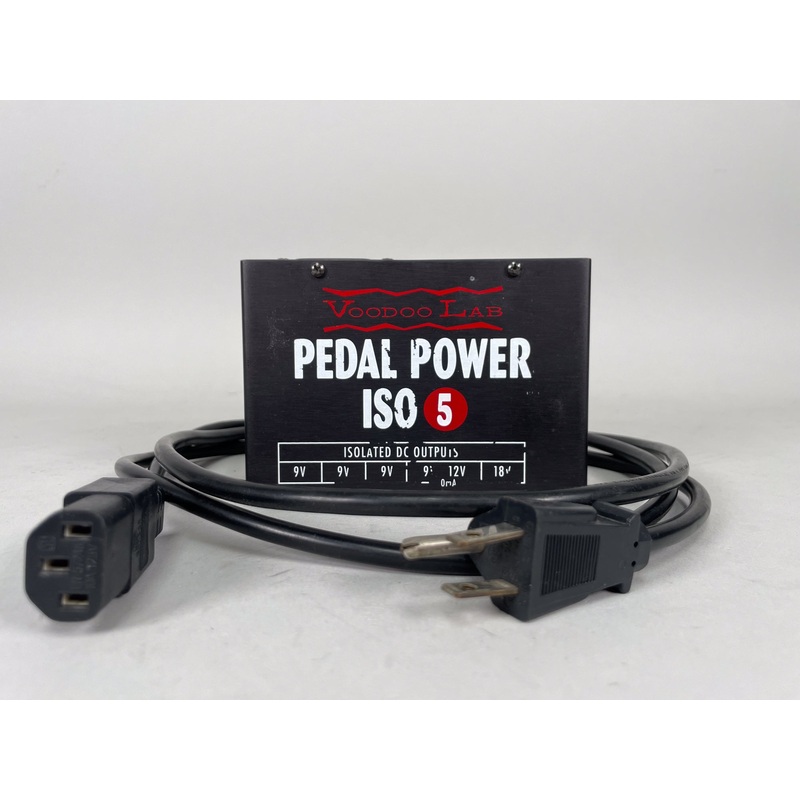 voodoo-lab-pedal-power-iso-5-w-power-cord Voodoo Lab Pedal Power ISO 5 w/Power Cord