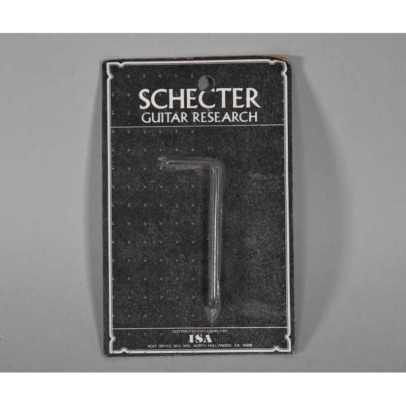 1980s-schecter-usa-pickguard-mounting-bracket-black-sealed-nos 1980s Schecter USA Pickguard Mounting Bracket Black Sealed NOS
