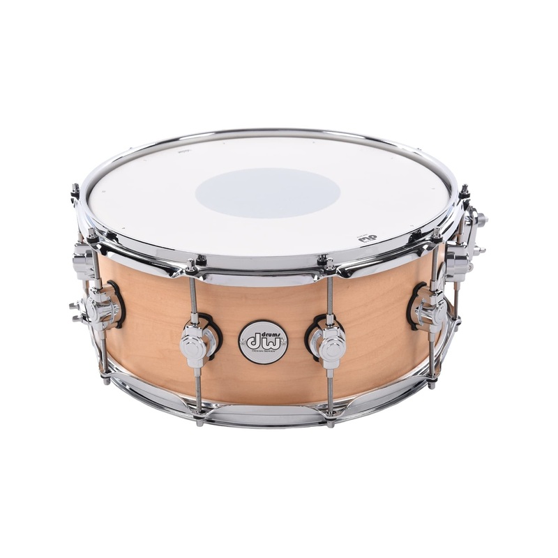 dw-design-series-snare-drum-6-x-14-inch-natural-satin-ddlm0614ssns DW Design Series Snare Drum - 6 x 14-inch - Natural Satin (DDLM0614SSNS)