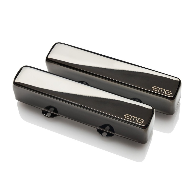 emg-robert-trujillo-rip-tide-bass-pickup-set-rt-jj-black-chrome-7090-00 EMG Robert Trujillo "Rip Tide" Bass Pickup Set RT JJ Black Chrome - 7090.00