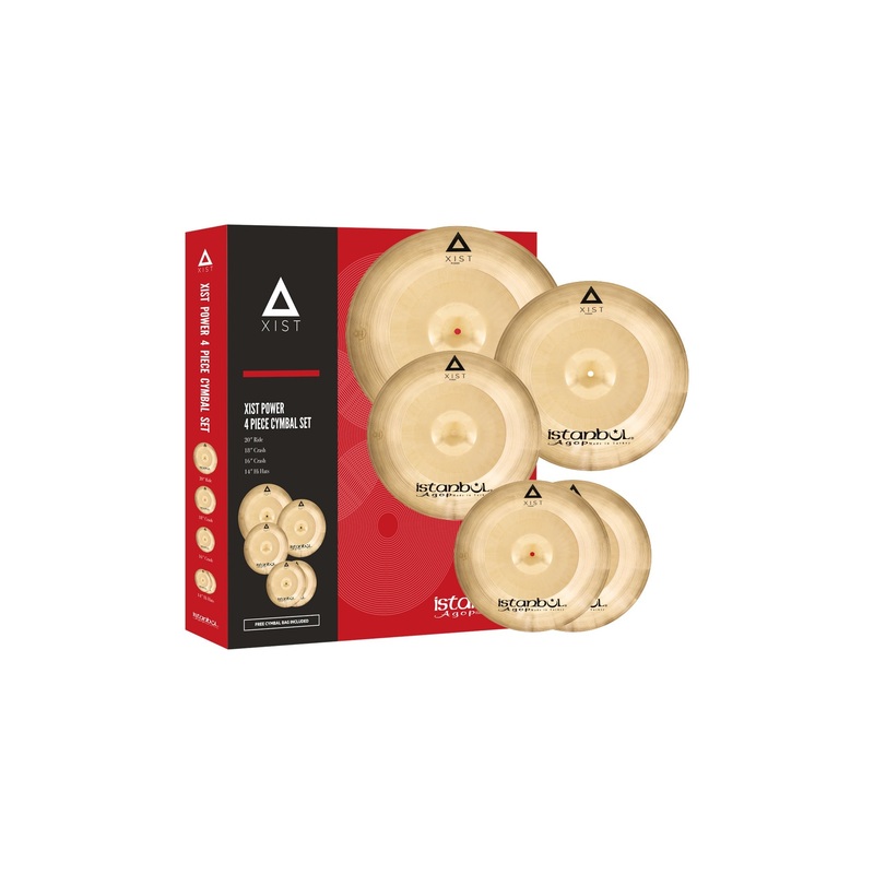istanbul-agop-xist-power-cymbal-set-4-piece Istanbul Agop Xist Power Cymbal Set (4 Piece)