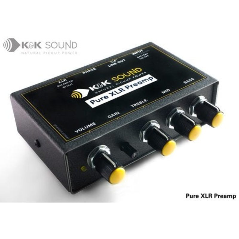 k-k-pure-xlr-di-pre-amp K&K Pure XLR DI Pre Amp