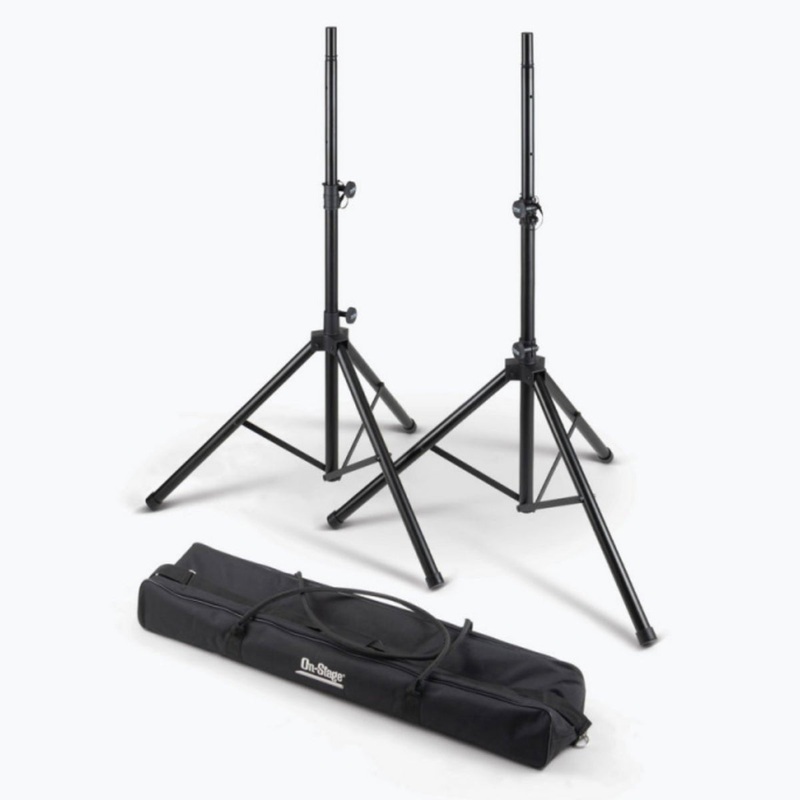 on-stage-aluminium-speaker-stand-inc-bag-pair On-Stage Aluminium Speaker Stand inc. Bag ~ Pair