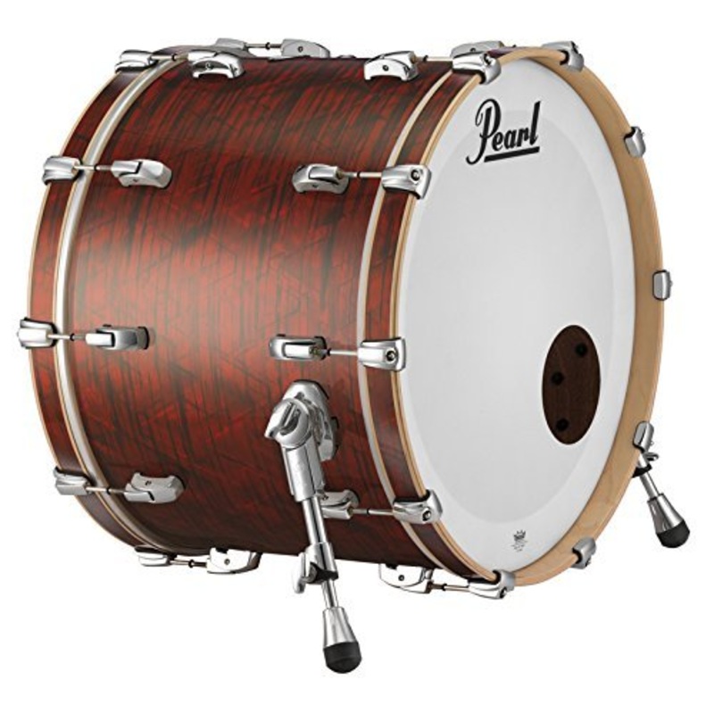 pearl-music-city-22-x14-bass-drum-w-o-bb3-mount-rf2214bx-c403-red-onyx Pearl Music City 22"x14" Bass Drum w/o BB3 Mount RF2214BX/C403 RED ONYX