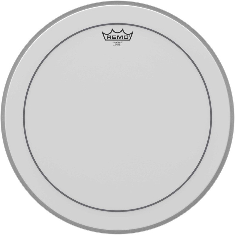 remo-pinstripe-coated-bass-drum-head Remo Pinstripe Coated Bass Drum Head