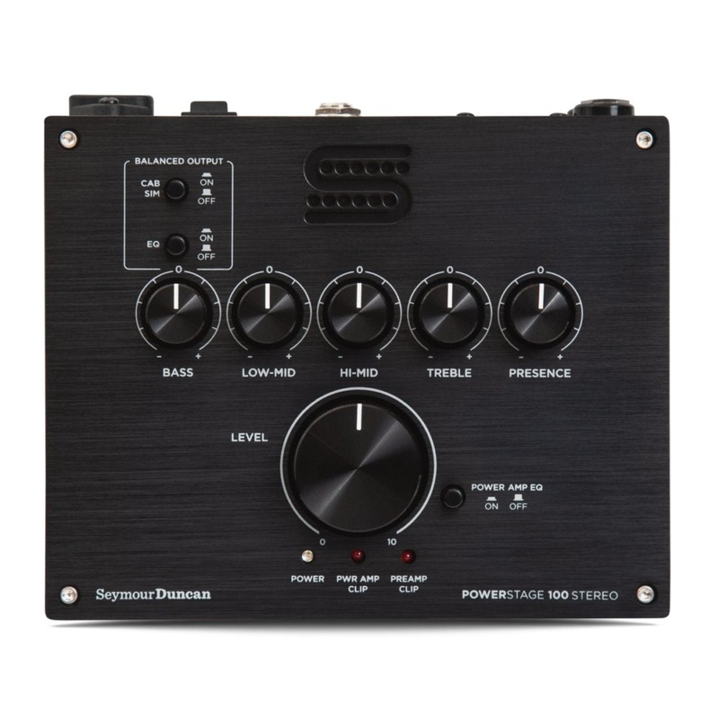 seymour-duncan-powerstage-100-stereo-pedalboard-power-amp-black Seymour Duncan PowerStage 100 Stereo Pedalboard Power Amp - Black