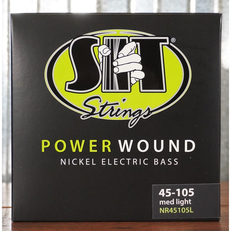 sit-strings-power-wound-4-string-medium-light-nickel-bass-nr45105l SIT Strings Power Wound 4 String Medium Light Nickel Bass NR45105L