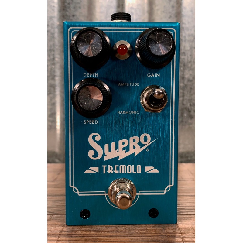 supro-usa-1310-tremolo-tube-emulated-guitar-effect-pedal-demo Supro USA 1310 Tremolo Tube Emulated Guitar Effect Pedal Demo
