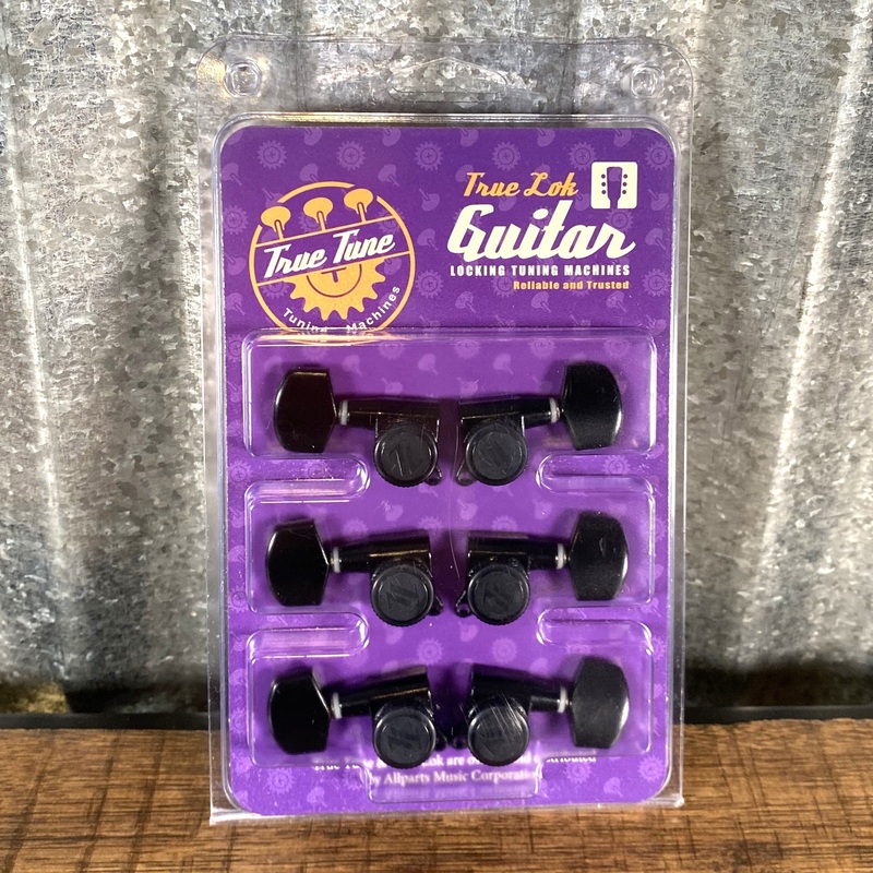 true-lok-tk-7117-003-mid-size-locking-tuners-3x3-black True Lok TK-7117-003 Mid-Size Locking Tuners 3x3 Black