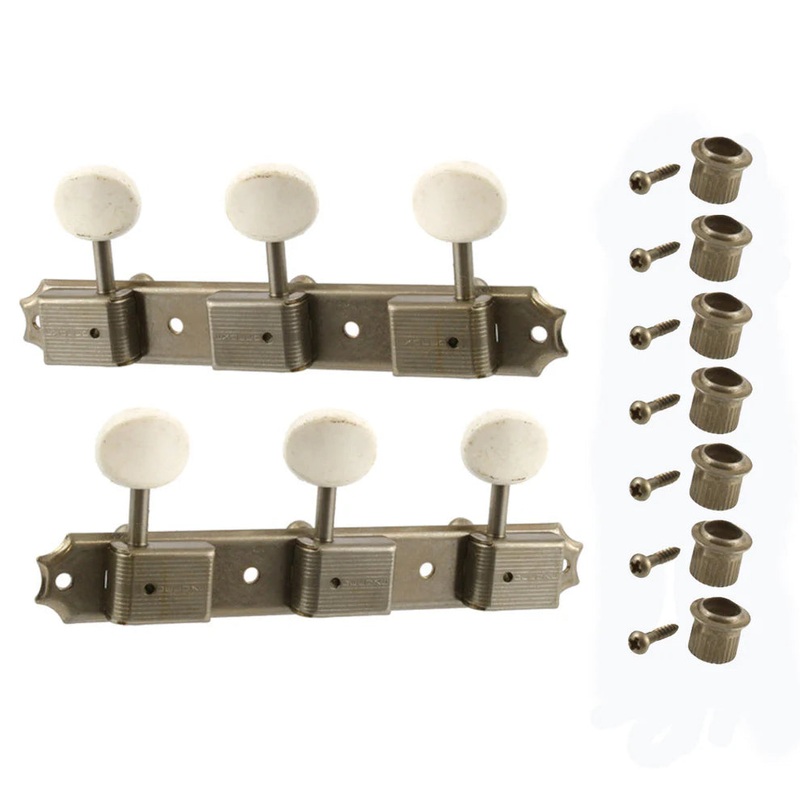 allparts-aged-gotoh-vintage-style-deluxe-3x3-strip-keys Allparts Aged Gotoh Vintage-style Deluxe 3x3 Strip Keys
