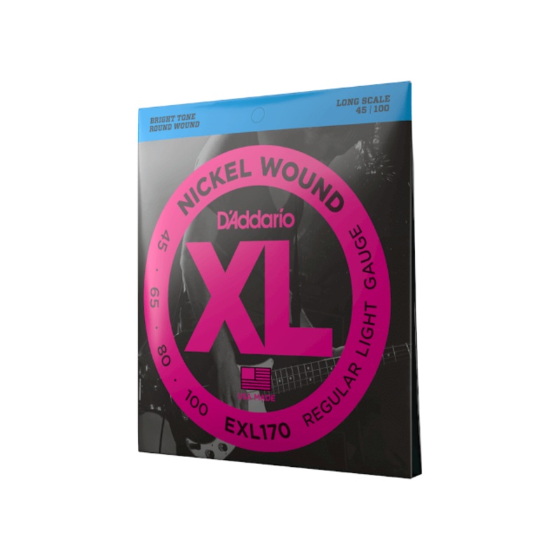 d-addario-xl-nickel-bass-strings-045-100-regular-light-long-scale D'Addario XL Nickel Bass Strings - .045-.100 Regular Light, Long Scale
