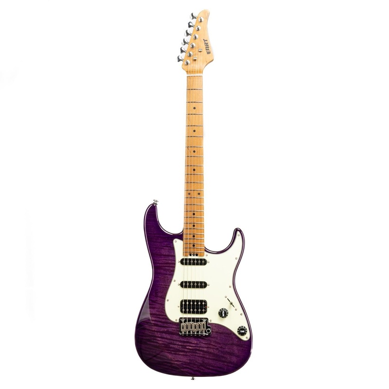 eart-guitars-nk-c3n-roasted-bookmatch-mahogany-flame-maple-body-modern-electric-guitar-purple Eart Guitars, NK-C3N, Roasted Bookmatch Mahogany+Flame Maple Body Modern Electric Guitar, Purple