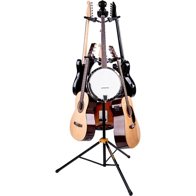 hercules-gs526bplus-auto-grip-6-guitar-stand Hercules GS526BPLUS Auto Grip 6 Guitar Stand