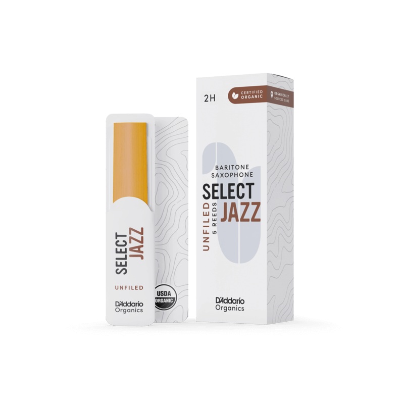 organic-select-jazz-unfiled-baritone-saxophone-reeds Organic Select Jazz Unfiled Baritone Saxophone Reeds