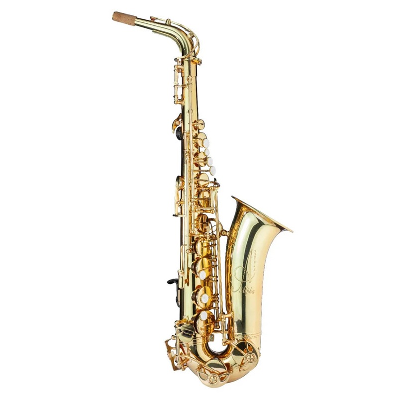 trevor-james-alphasax-alto-saxophone-gold-lacquer-outfit-371a2 Trevor James AlphaSax Alto Saxophone Gold Lacquer Outfit 371A2