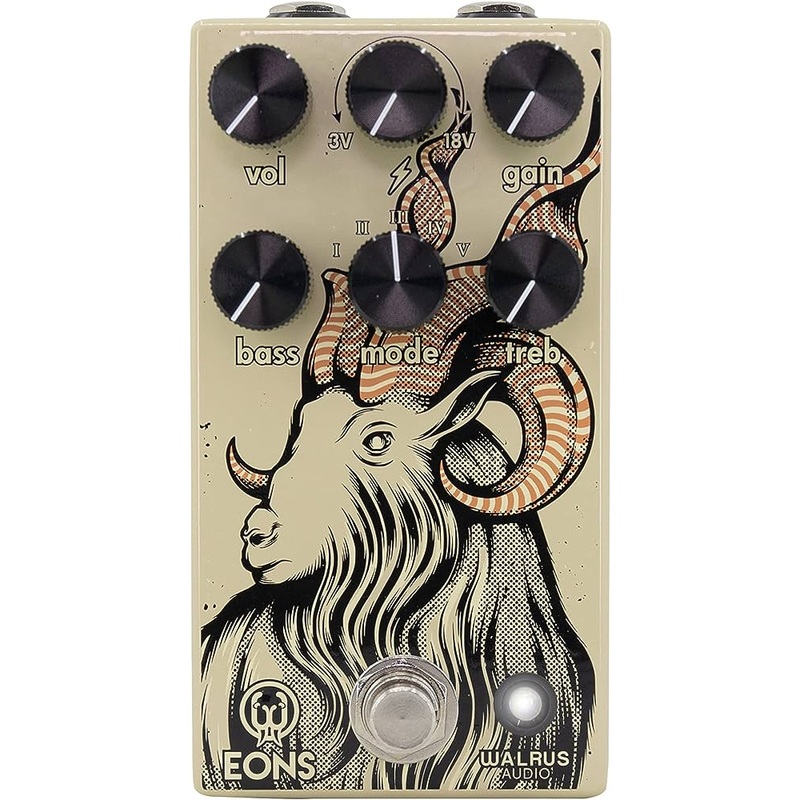 walrusaudio-eons-five-state-fuzz-guitar-effects-pedal WalrusAudio Eons Five State FUZZ Guitar Effects Pedal