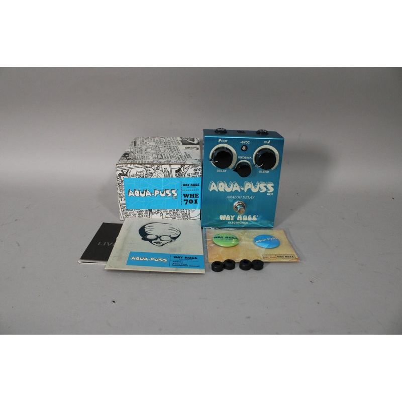 way-huge-aqua-puss-mkii-analog-delay-pedal Way Huge Aqua Puss MKII Analog Delay Pedal