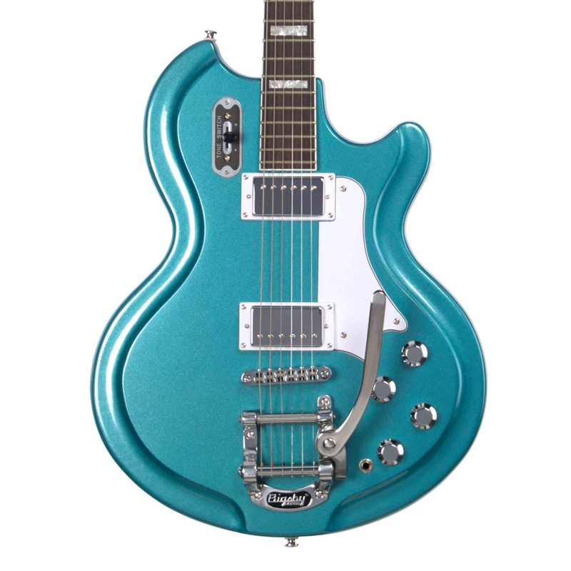 airline-guitars-59-coronado-dlx-metallic-blue Airline Guitars '59 Coronado DLX Metallic Blue