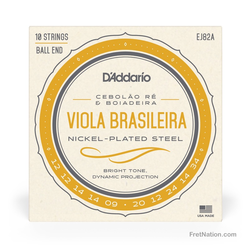 d-addario-nickel-plated-steel-viola-brasileira-10-string-set-12-34-ej82a D'Addario Nickel Plated Steel Viola Brasileira 10-String Set - 12-34 EJ82A