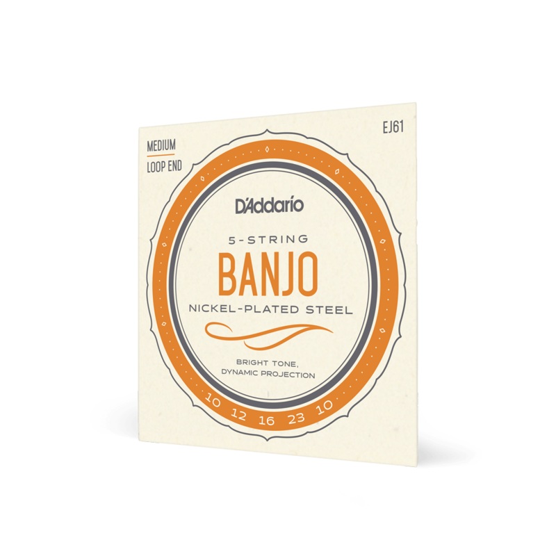daddario-ej61-5-string-banjo-strings-medium-1023-loop-end-nickel-plated-steel DAddario EJ61 5-String Banjo Strings Medium 1023 (Loop End, Nickel-Plated Steel)