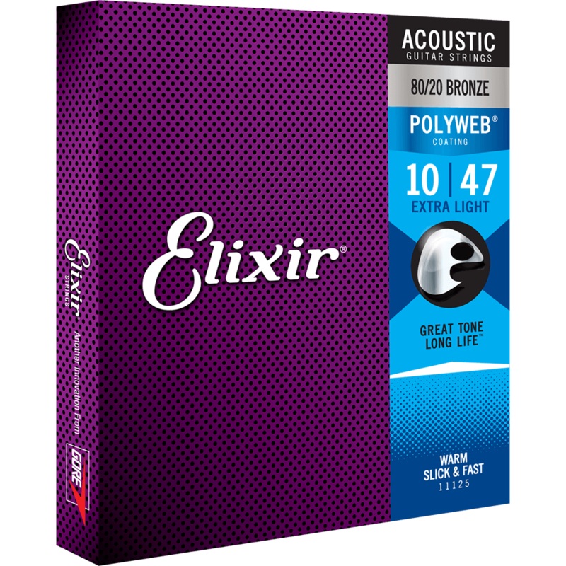 elixir-polyweb-80-20-bronze-acoustic-11000-extra-light-010-047 Elixir POLYWEB 80/20 Bronze Acoustic 11000 Extra Light .010-.047