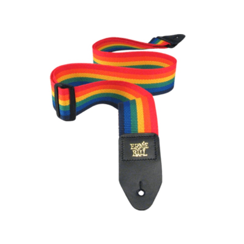 ernie-ball-poly-pro-2-guitar-or-bass-strap-in-rainbow Ernie Ball Poly Pro 2" Guitar Or Bass Strap In Rainbow