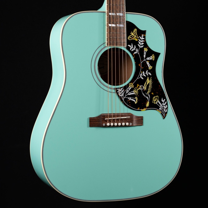 gibson-hummingbird-standard-acoustic-electric-guitar-southwestern-turquoise Gibson Hummingbird Standard Acoustic/Electric Guitar Southwestern Turquoise
