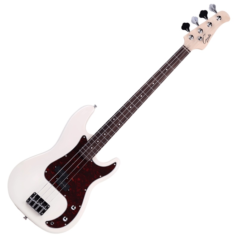 gould-p-style-4-string-electric-bass-guitar-cream-finish-poplar-body-p-pickup Gould P Style 4-String Electric Bass Guitar - Cream Finish, Poplar Body, P Pickup