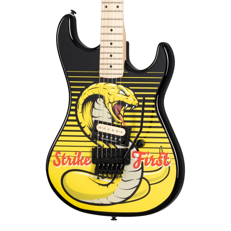 kramer-baretta-custom-graphics-strike-first-cobra-black-and-yellow-exclusive Kramer Baretta, Custom Graphics, "Strike First", Cobra Black and Yellow, Exclusive