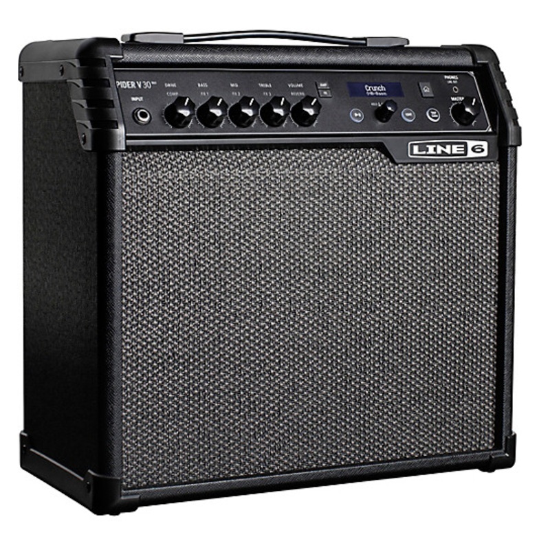 line-6-spider-v-30-mkii-30w-1x8-guitar-combo-amp-black Line 6 Spider V 30 MKII 30W 1x8 Guitar Combo Amp - Black