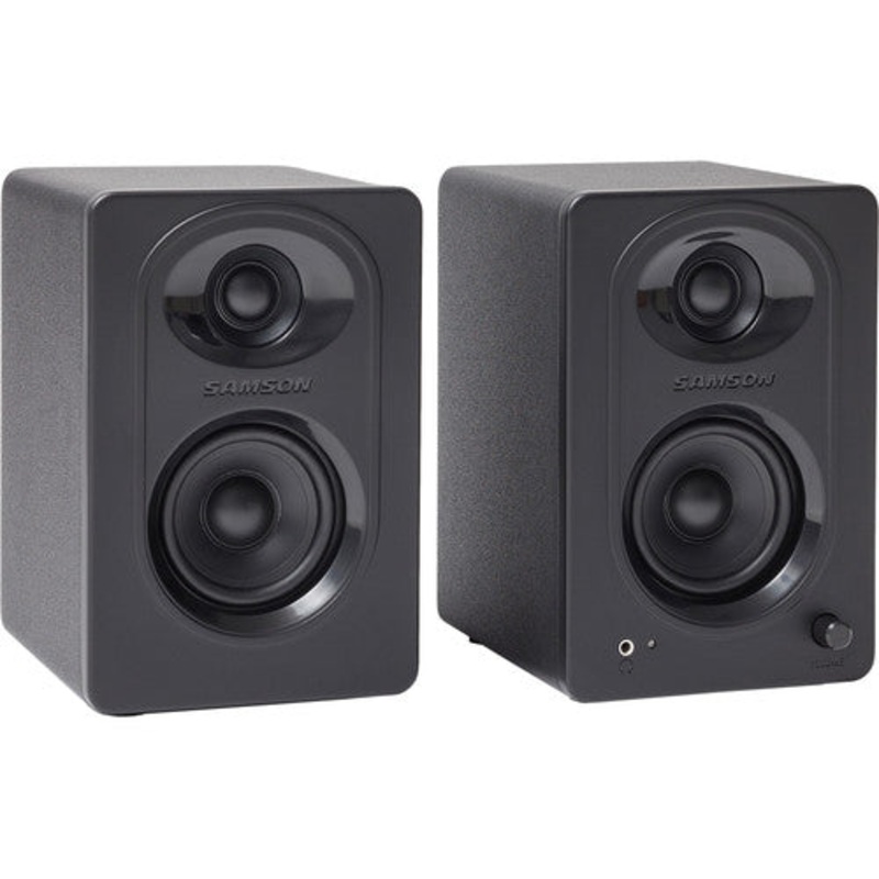 samson-mediaone-m30-powered-studio-monitors-pair Samson MediaOne M30 Powered Studio Monitors (Pair)