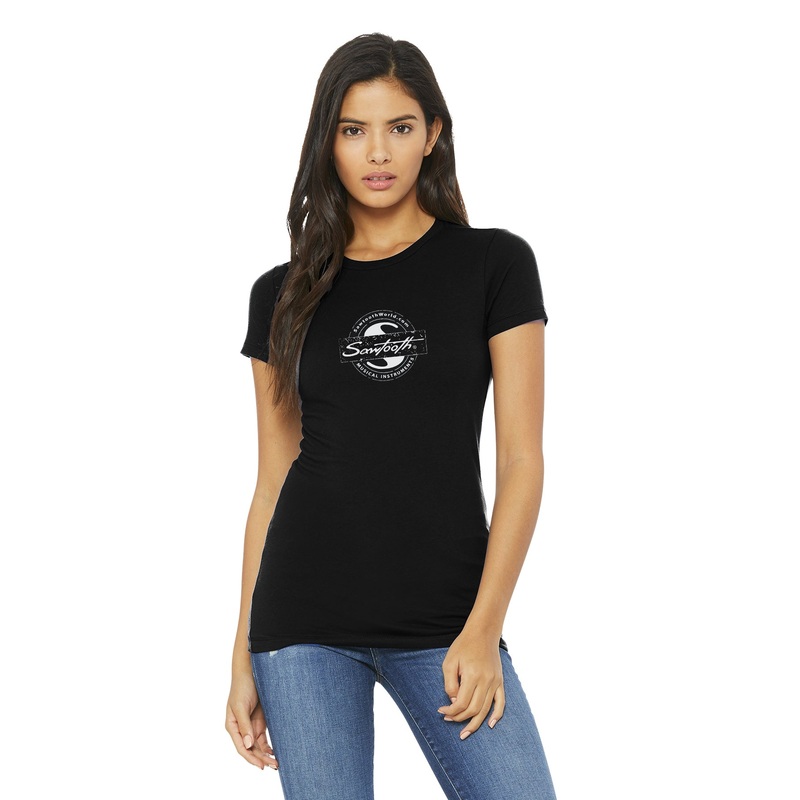 sawtooth-logo-stamp-women-s-graphic-t-shirt-large Sawtooth Logo Stamp Women's Graphic T-Shirt, Large