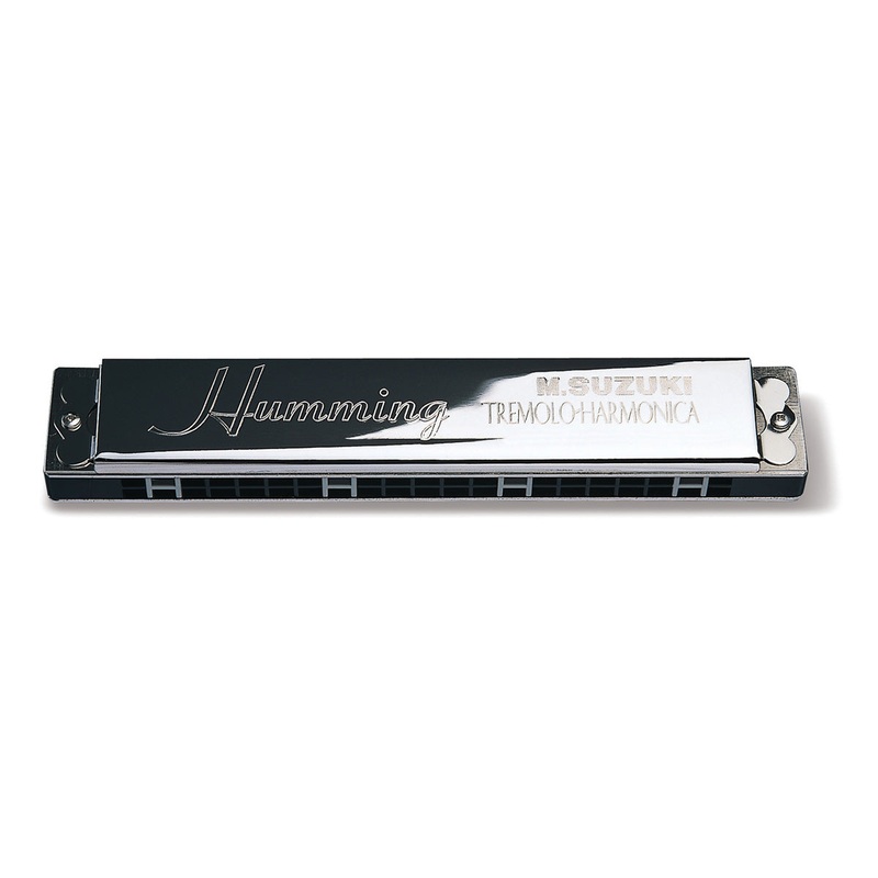 suzuki-humming-21-hole-tremolo-harmonica-f-su-21hmf Suzuki Humming 21-hole tremolo harmonica - F (SU-21HMF)