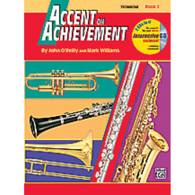 alfred-s-18266-accent-on-achievement-trombone-book-2-trombone-music-book Alfred's 18266 Accent on Achievement Trombone Book 2 Trombone Music Book