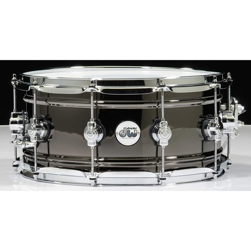 dw-snare-drum-black-ddsd6514bncr-black DW Snare Drum, Black (DDSD6514BNCR) Black