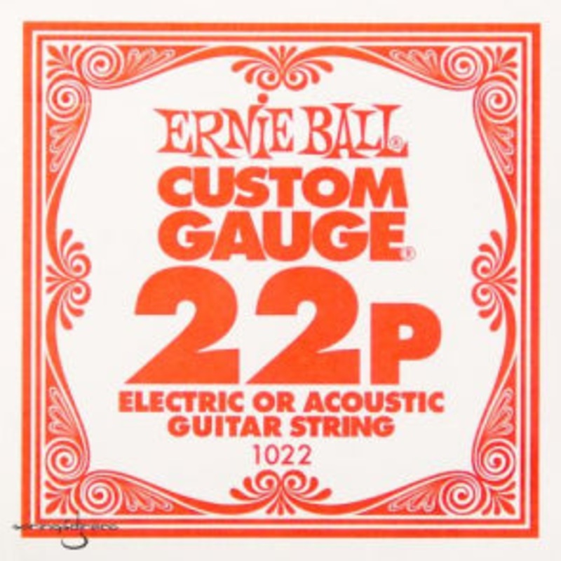 ernie-ball-1022-022-plain-ball-end-electric-guitar-single-string Ernie Ball 1022 .022 Plain Ball End Electric Guitar Single String