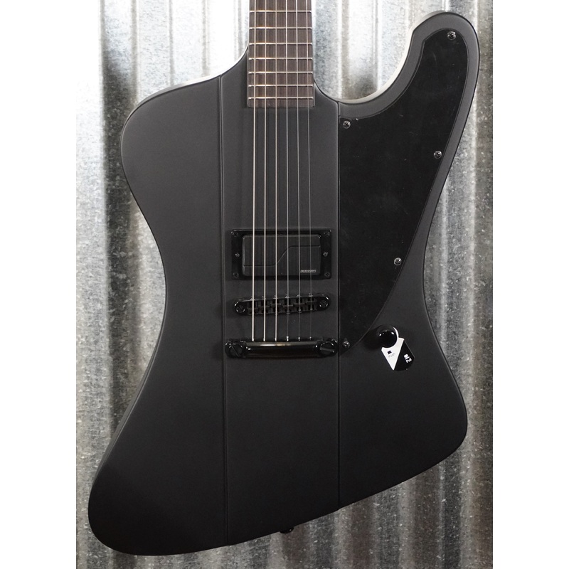 esp-ltd-phoenix-black-metal-guitar-lphoenixbkmblks-2942 ESP LTD Phoenix Black Metal Guitar LPHOENIXBKMBLKS #2942