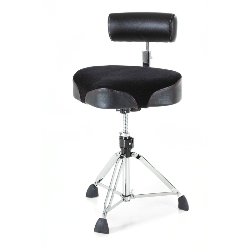 gibraltar-9808os-ab-9000-series-18-cordura-drum-throne-with-backrest-gi806955 Gibraltar 9808OS-AB 9000 Series 18" Cordura Drum Throne with Backrest (GI806955)