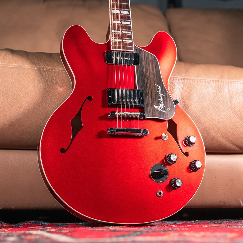 josh-williams-guitars-mockingbird-in-candy-apple-red-metallic-pre-owned Josh Williams Guitars Mockingbird in Candy Apple Red Metallic, Pre-Owned
