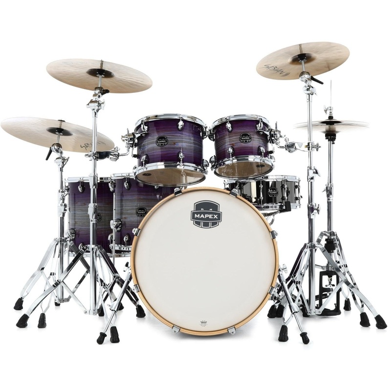 mapex-armory-6-piece-studioease-shell-pack-night-sky-burst-ar628scvl Mapex Armory 6-Piece Studioease Shell Pack - Night Sky Burst (AR628SCVL)