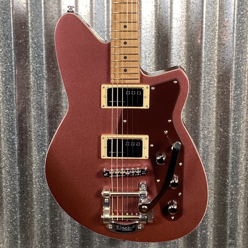 reverend-jetstream-hcb-bigsby-mulberry-mist-railhammer-guitar-used Reverend Jetstream HCB Bigsby Mulberry Mist Railhammer Guitar Used
