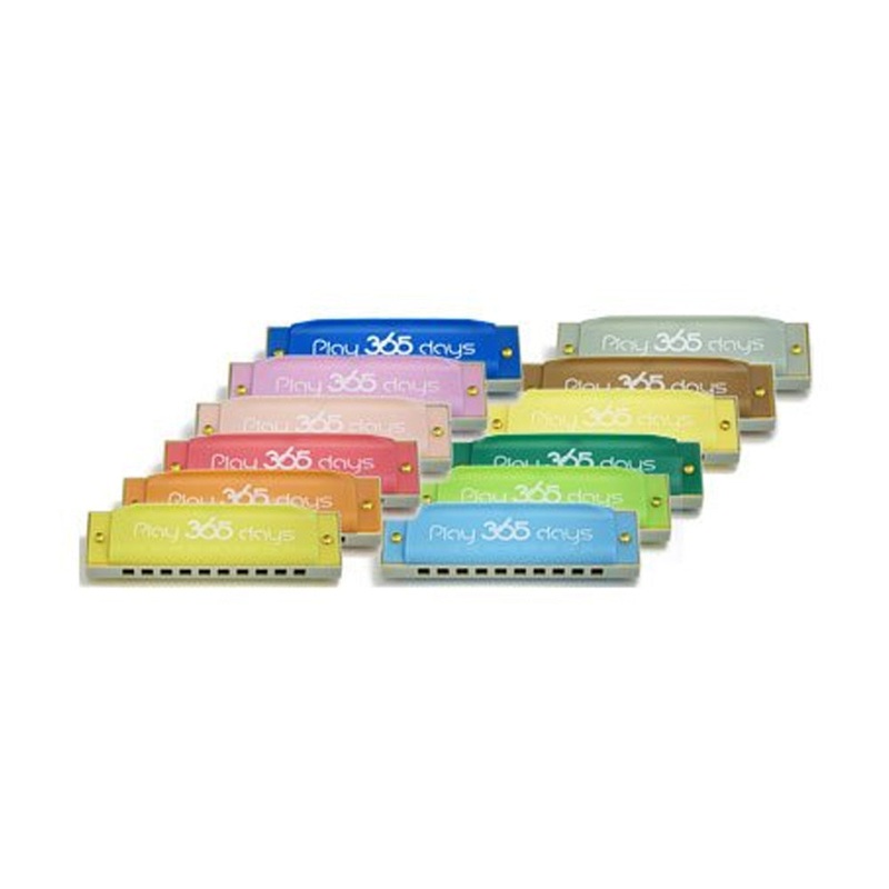 suzuki-play-365-days-10-hole-diatonic-harmonica-pack-of-12-play365-12pk Suzuki Play 365 Days 10-hole diatonic harmonica pack of 12 (PLAY365-12PK)